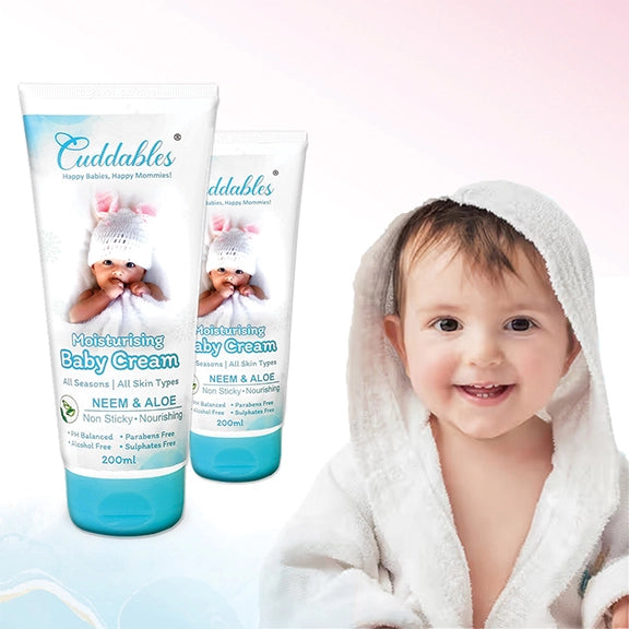 cuddables baby cream used by kinds all over India