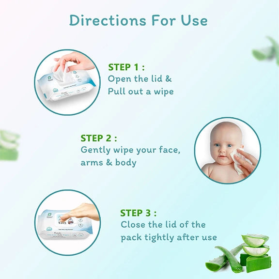 99% Pure Water Baby Wipes | Buy More Save More | 72 Wipes/Packet