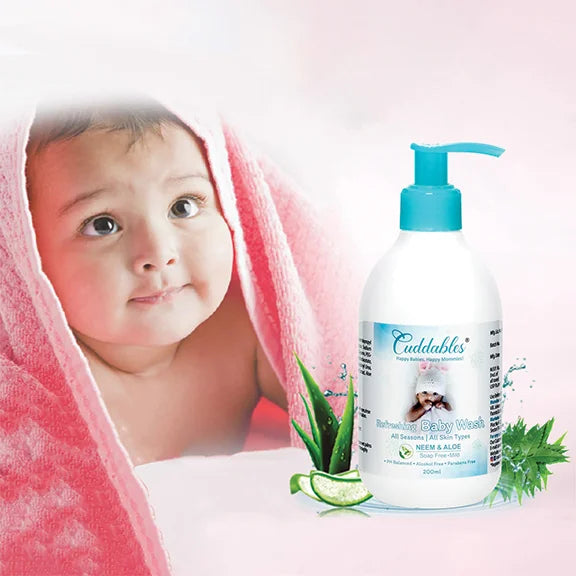 child happiness who use cuddables baby wash